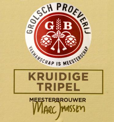 Grolsch Kruidige Tripel logo